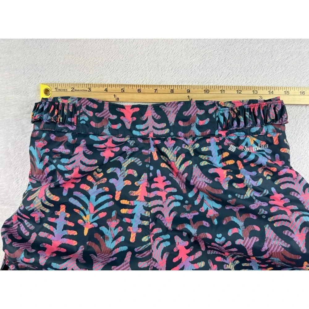 Columbia Snow Pants Youth Size L  multicolor‎ Starchaser  Peak II Waterproof